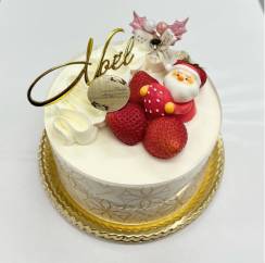 イメージ　生クリームノエルデコレーション5号サイズ