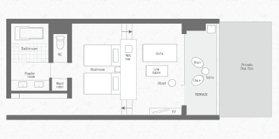 ガーデンデラックス　間取り図