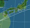 台風6号について