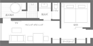 モデレートルーム 間取り図