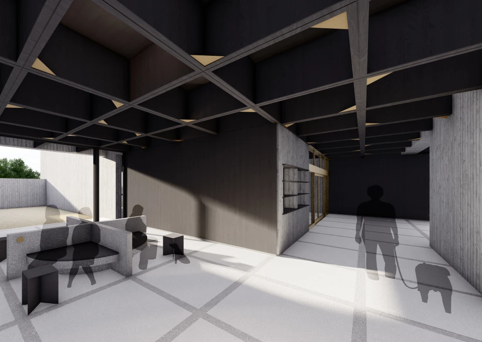 館内施設の様子