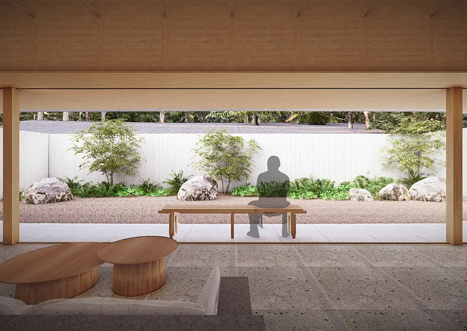 プライベートヴィラの客室