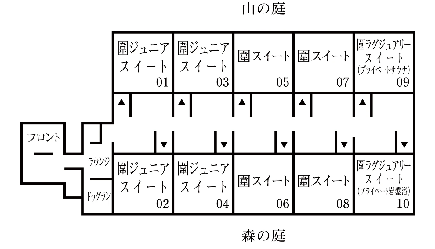 写真:客室マップ