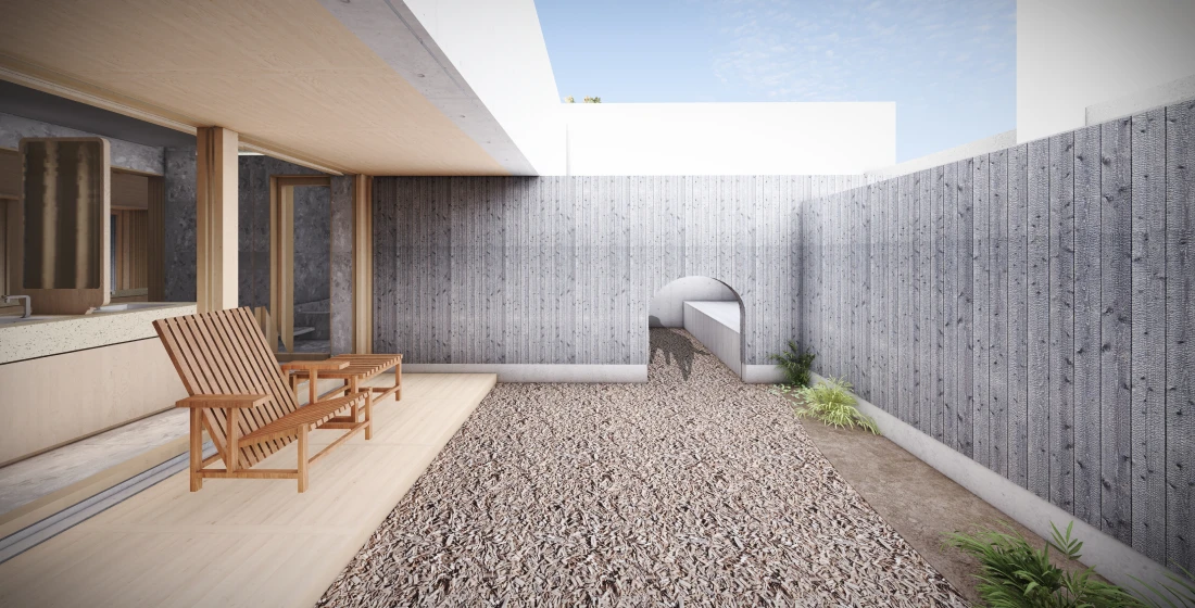 写真:圍スイート–森の庭