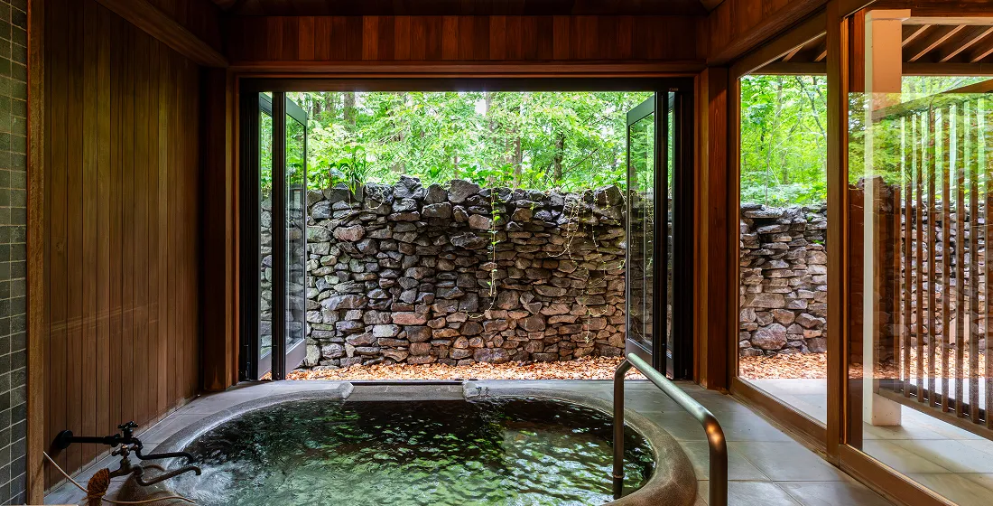 写真:客室温泉