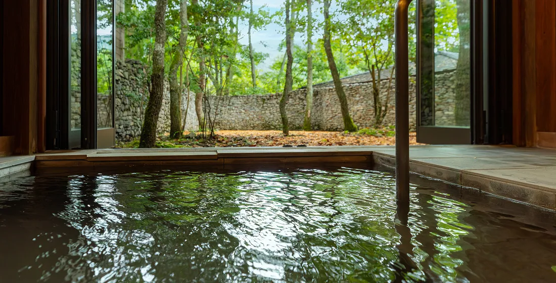 写真:客室温泉