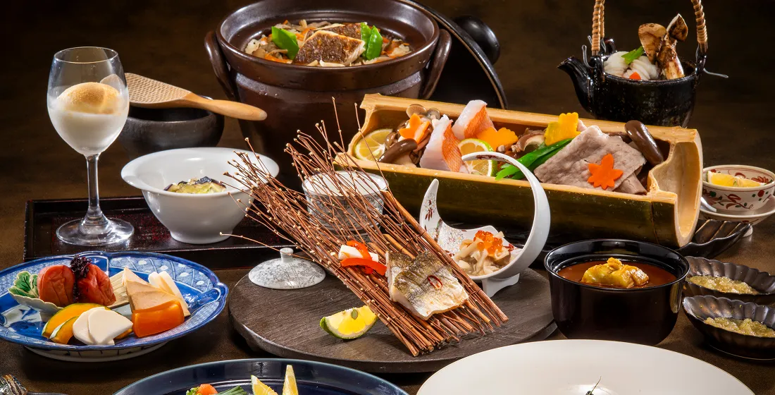 写真:夕食
